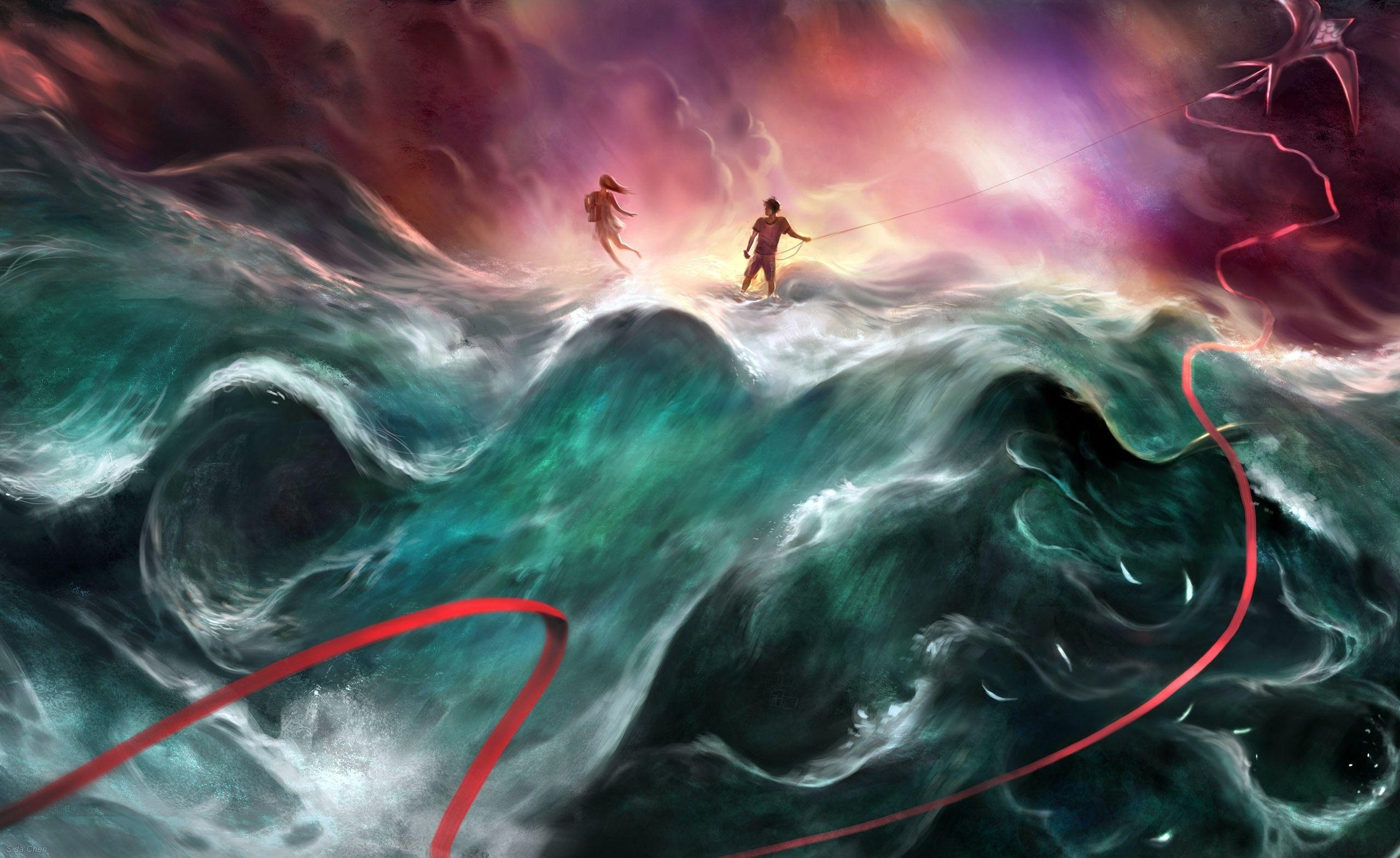 2560x1569 Fantasy Ocean Wallpaper