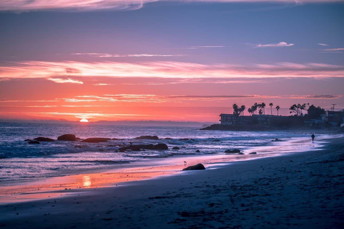 Malibu Beach Sunrise Desktop Wallpapers - Top Free Malibu Beach Sunrise ...