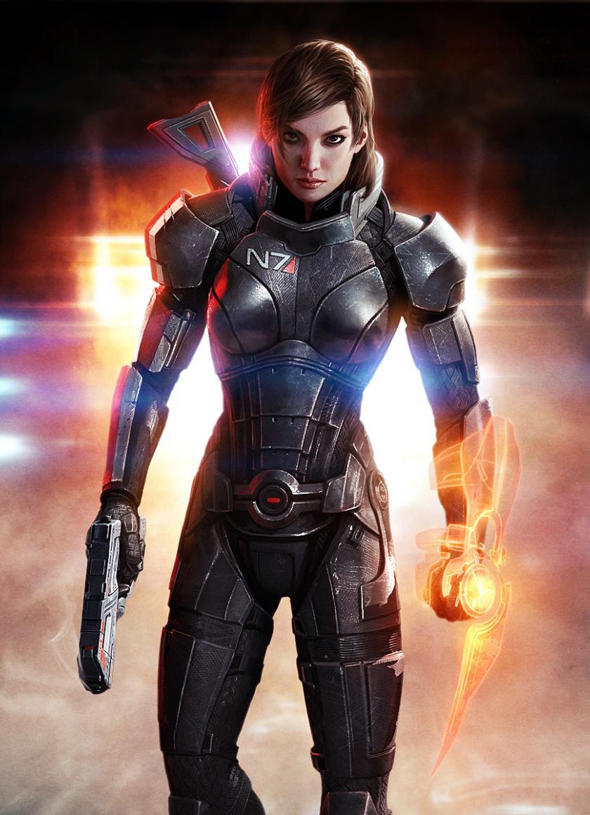 840x1160 Download 840x1160 wallpaper mass effect shepard femshep, art, iphone iphone 4s, ipod touch, 840x1160 HD image, background, 19472