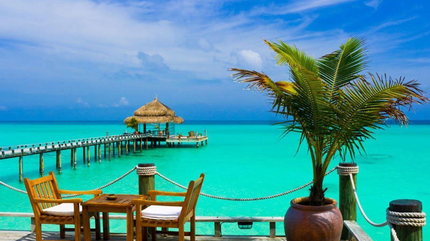 1366x768 Waikiki HD Wallpaper