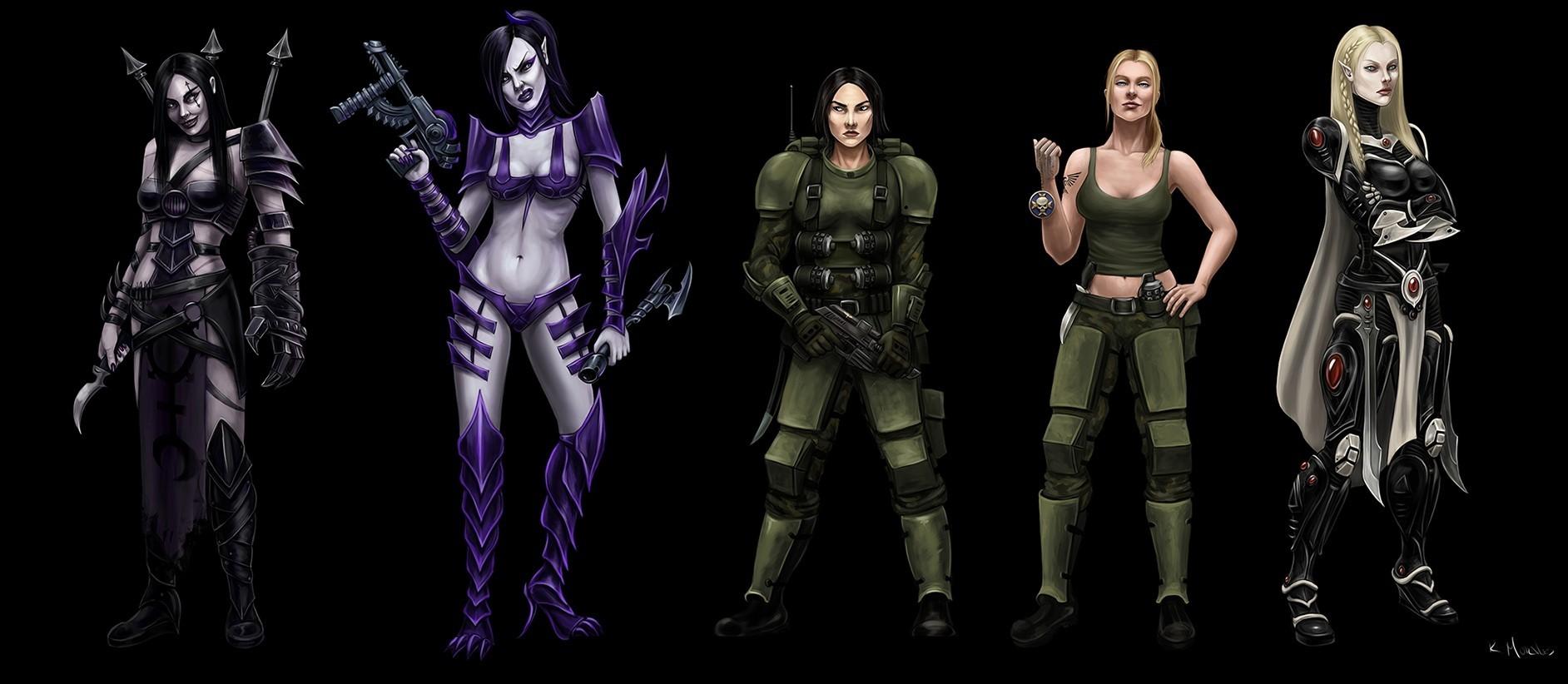 1884x822 Warhammer Imperial guard, Dark Eldar Wallpaper HD / Desktop and Mobile Background