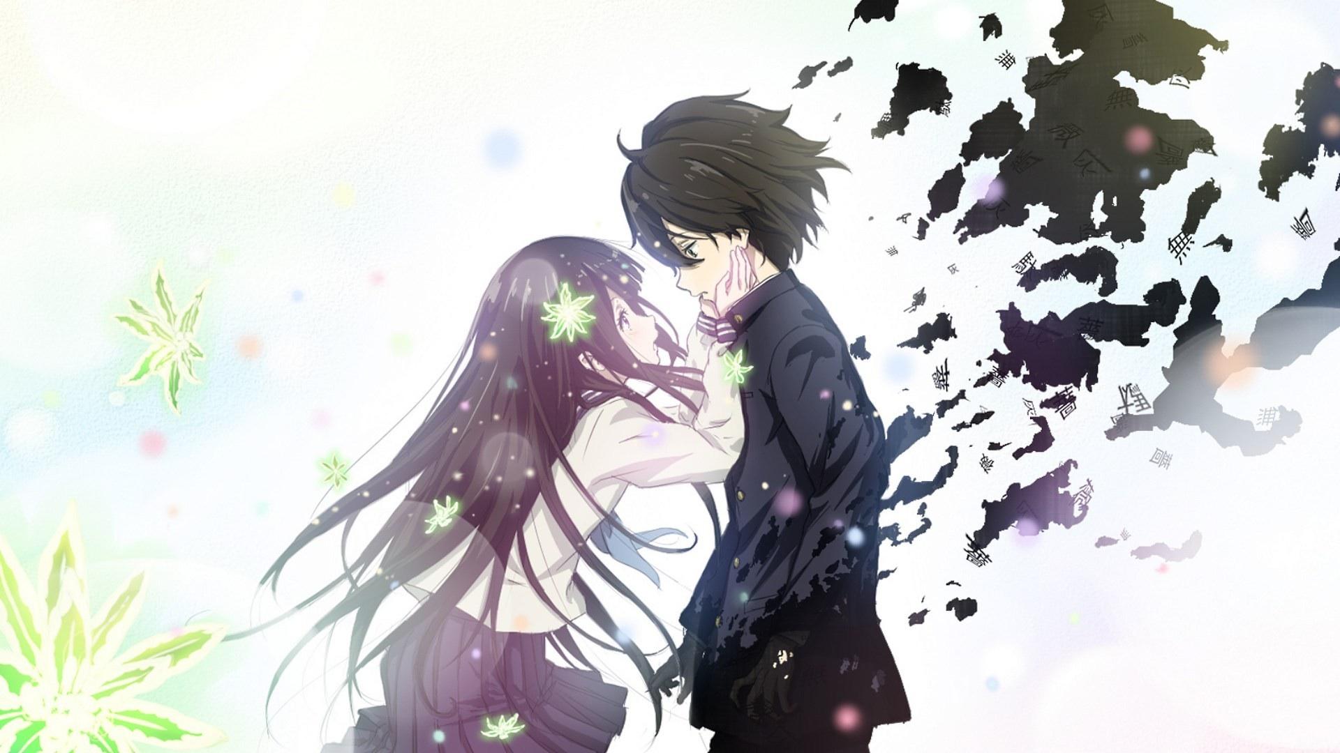 1920x1080 Anime Couple Wallpaper 16120