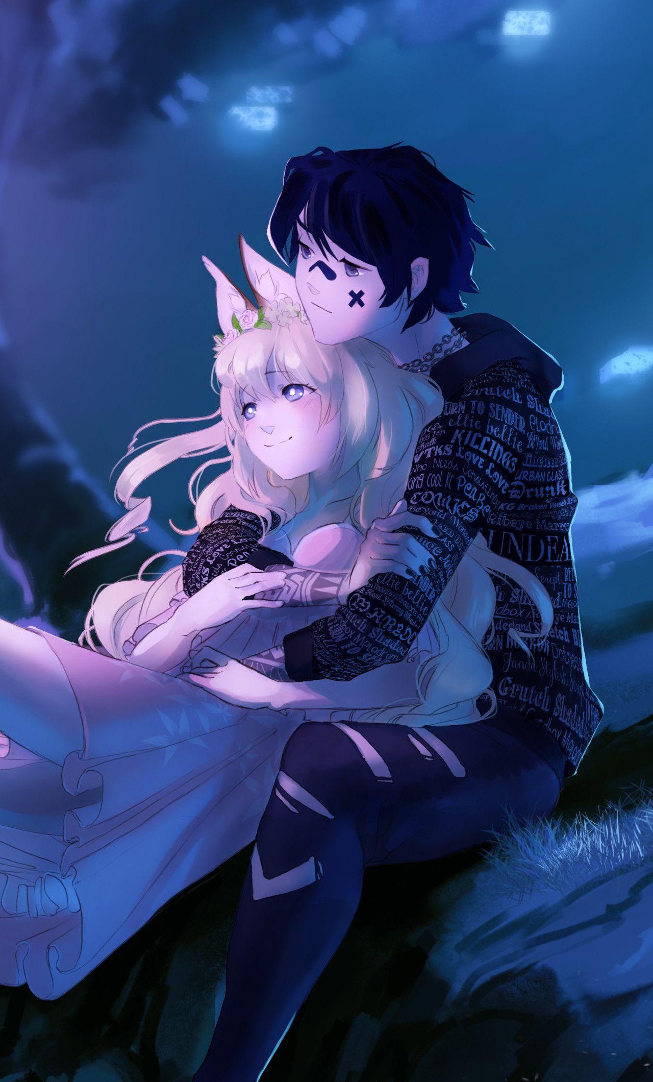 1280x2120 Anime Couple Wallpaper 4k 1280x2120 Embraced And Endeared Anime Couple 4k iPhone 6 HD Anime. Android wallpaper anime, HD anime wallpaper, Anime
