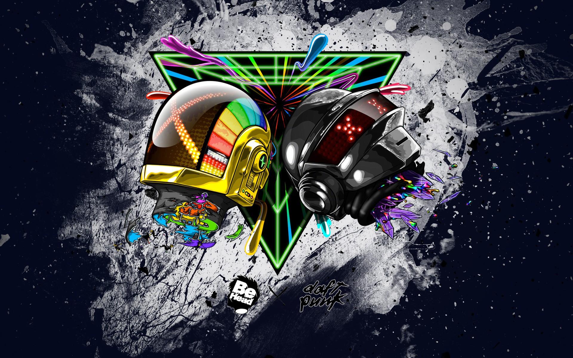 1920x1200 Daft Punk Abstract Wallpaper 20901 1920x1200px