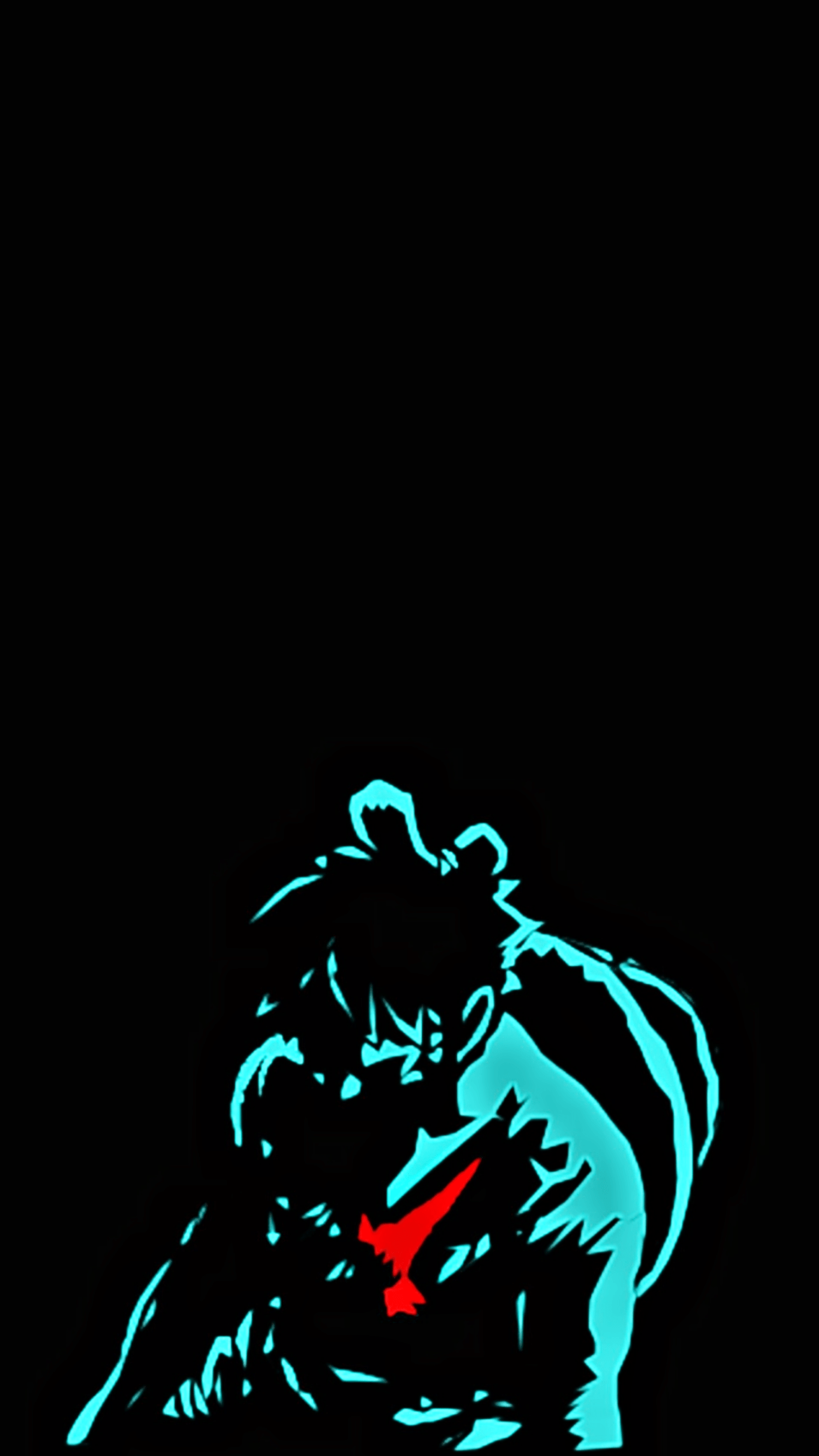 1287x2289 Made a minimalist wallpaper of Luffy (949)