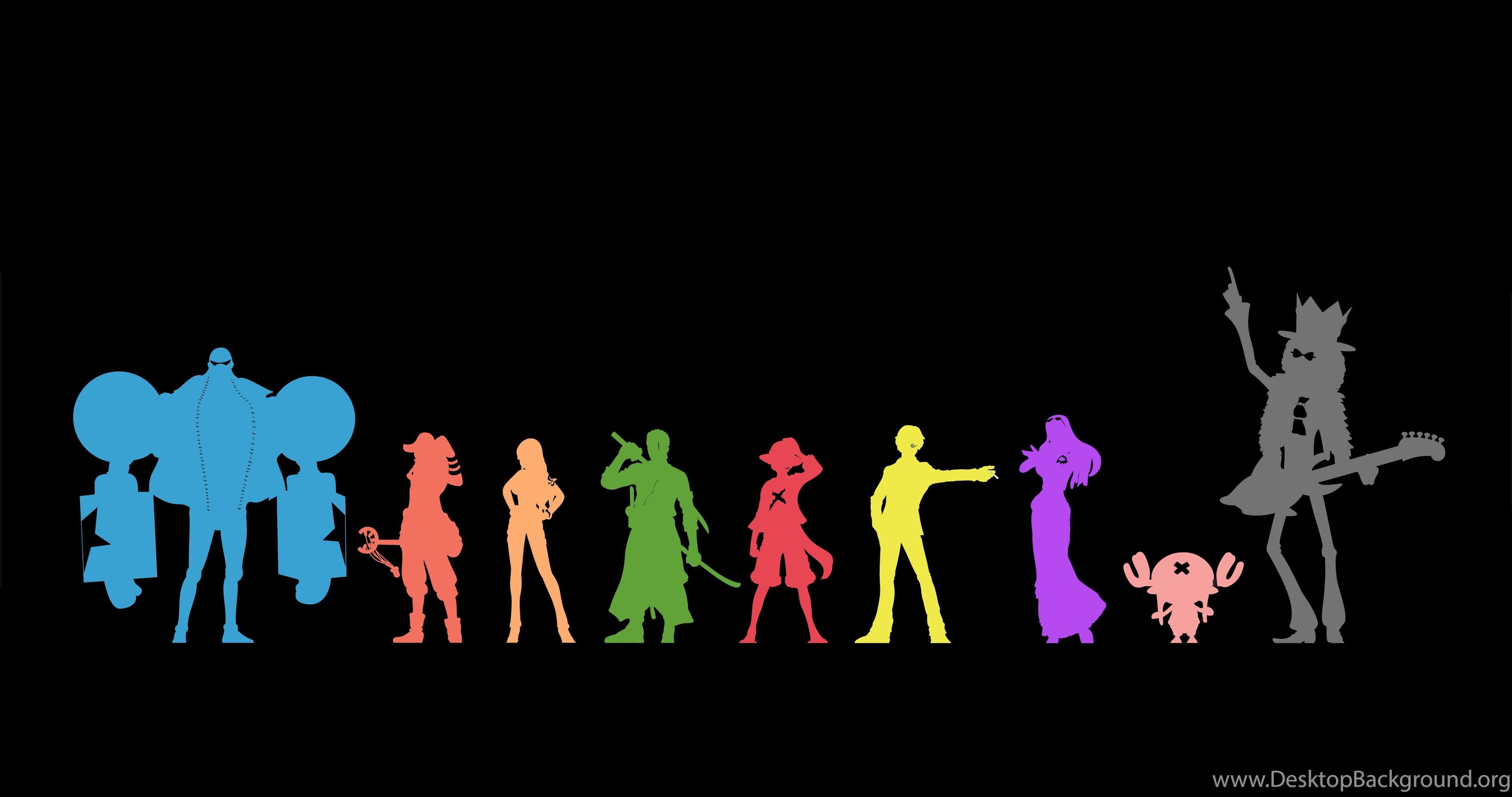 4096x2160 Minimalist Wallpaper I Made : OnePiece Desktop Background