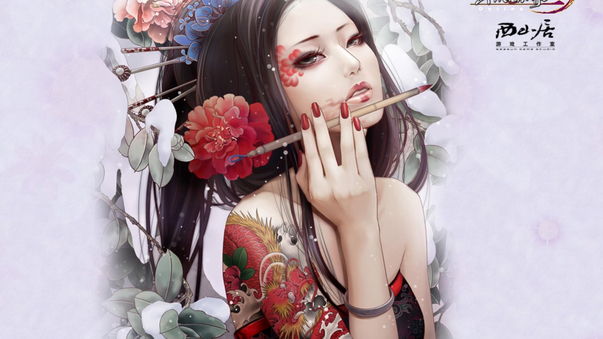 1920x1080 Japanese Wallpaper Japanese Style Girl Chinese HD Wallpaper