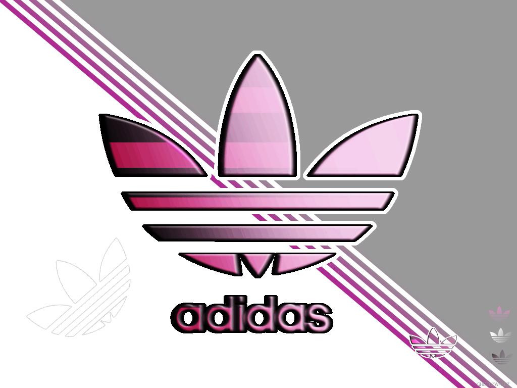 1024x768 adidas wallpaper, pink, logo, magenta, graphic design, font, graphics, clip art, illustration