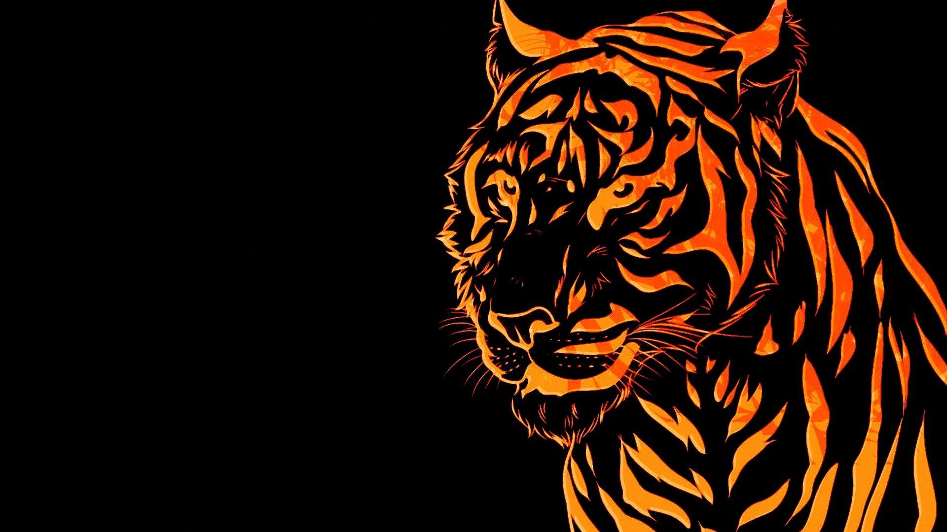 Abstract Tiger Wallpapers - Top Free Abstract Tiger Backgrounds - WallpaperAccess