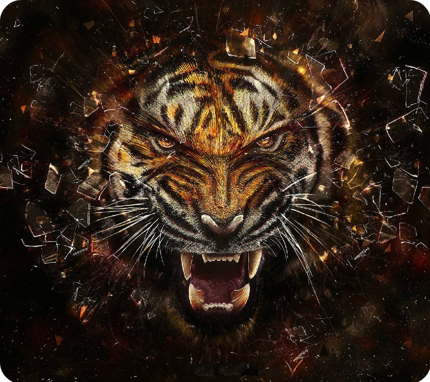 Abstract Tiger Wallpapers Top Free Abstract Tiger Backgrounds Wallpaperaccess