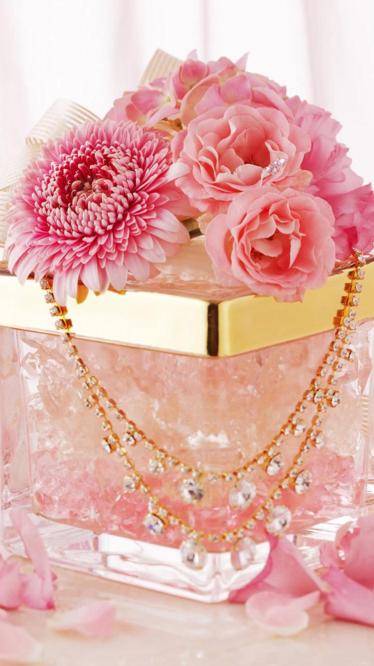 750x1334 Comments Vintage Girly Pink 750 x 1334 Home Screen Wallpaper pink cute girly