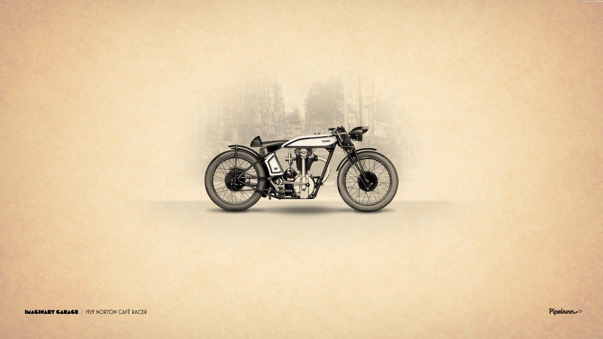 1920x1080 Norton Cafe Racer Motorcycle wallpaperx1080