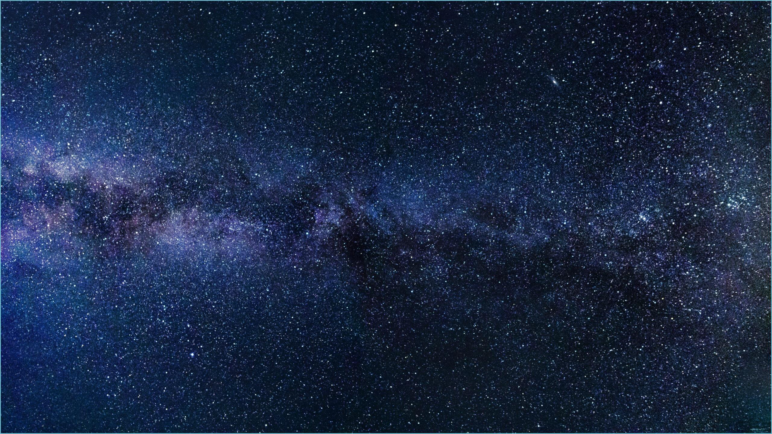2560x1440 Wallpaper / Milky Way Starry Sky Night Sky Star Night Sky Night 4k