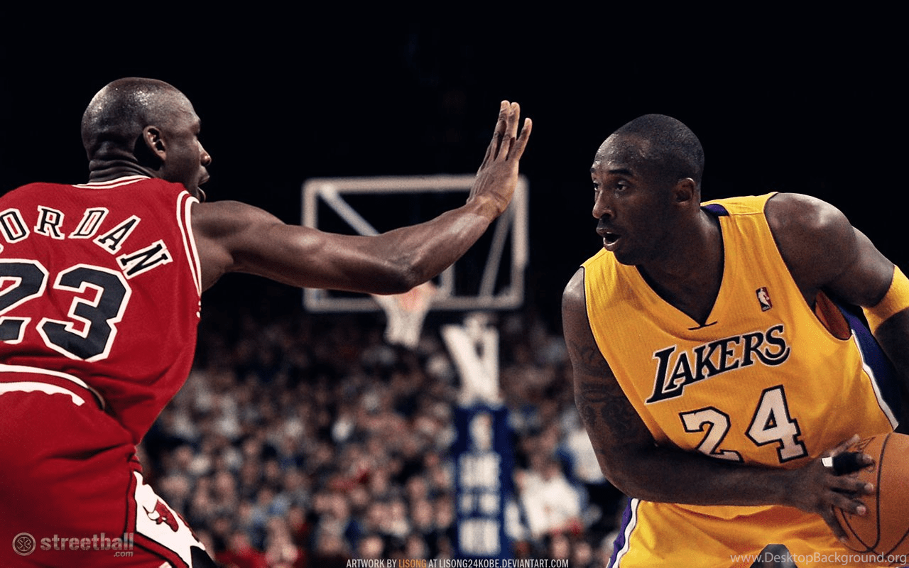 1280x800 Kobe Bryant And Michael Jordan Wallpaper Wallpaper Zone Desktop Background