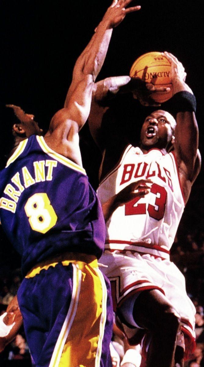 668x1200 Kobe Vs Jordan Wallpaper HD