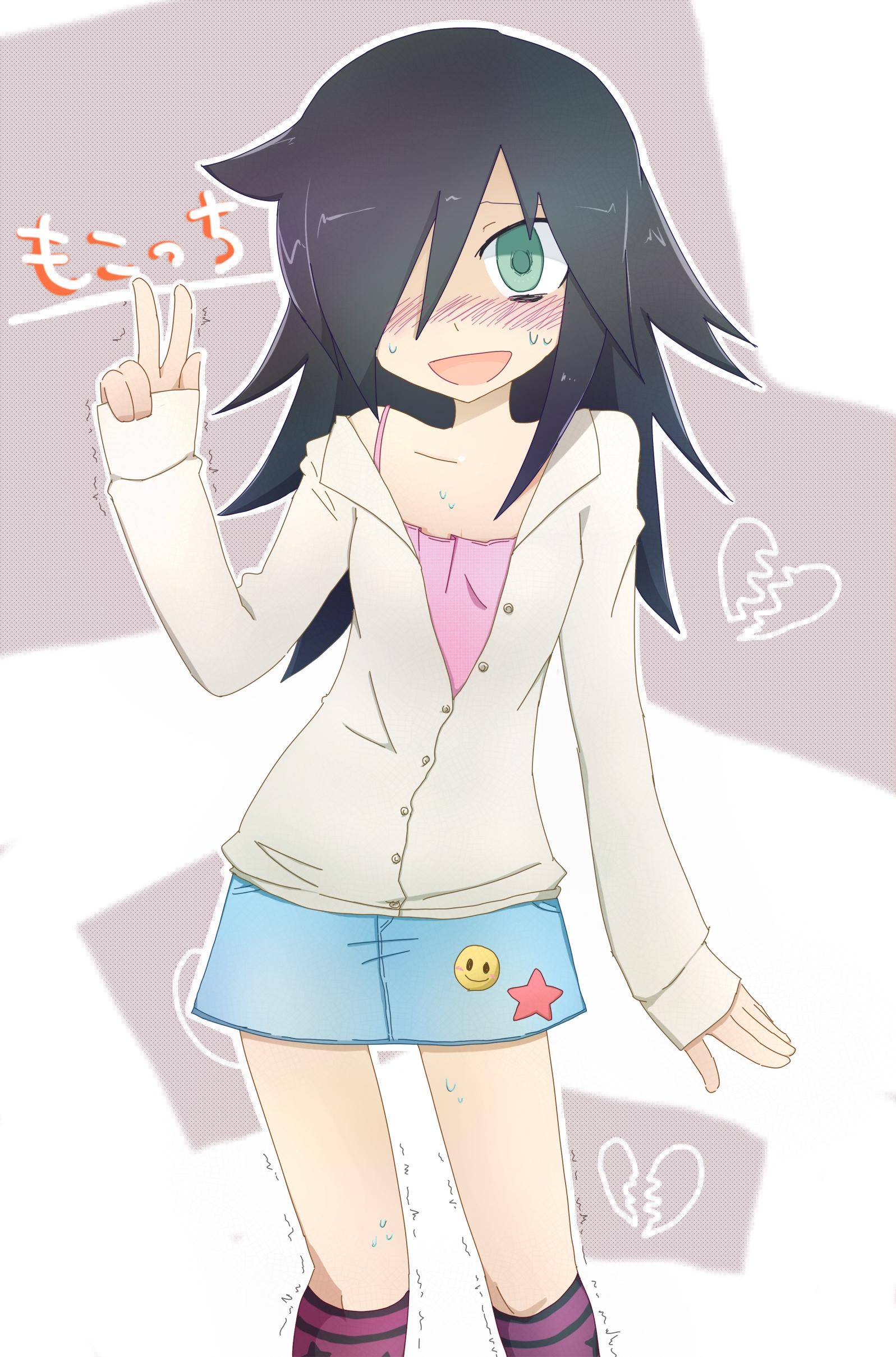 1597x2417 Kuroki Tomoko ga Motenai no wa Dou Kangaete mo Omaera ga Warui Anime Image Board