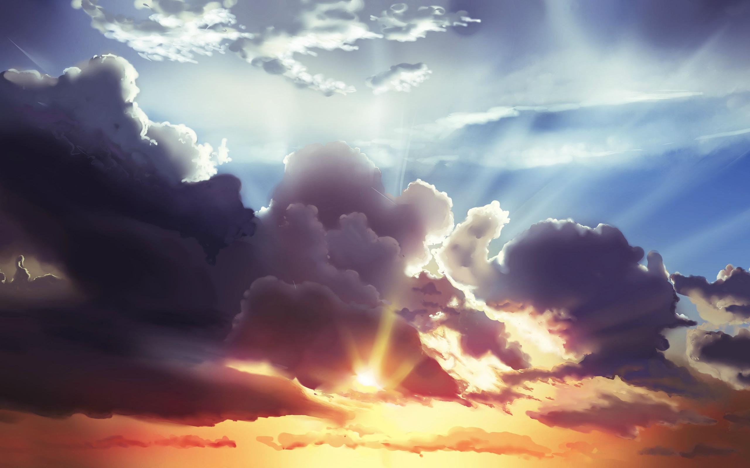 2560x1600 Download Free Cloudy Sky HD Wallpaper