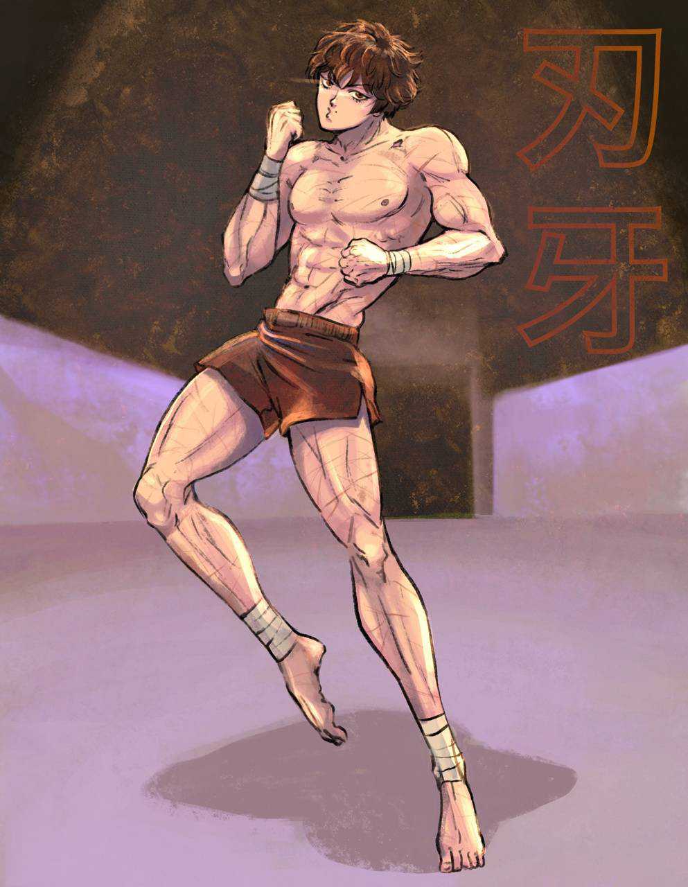 993x1280 Baki Wallpaper Free HD Wallpaper