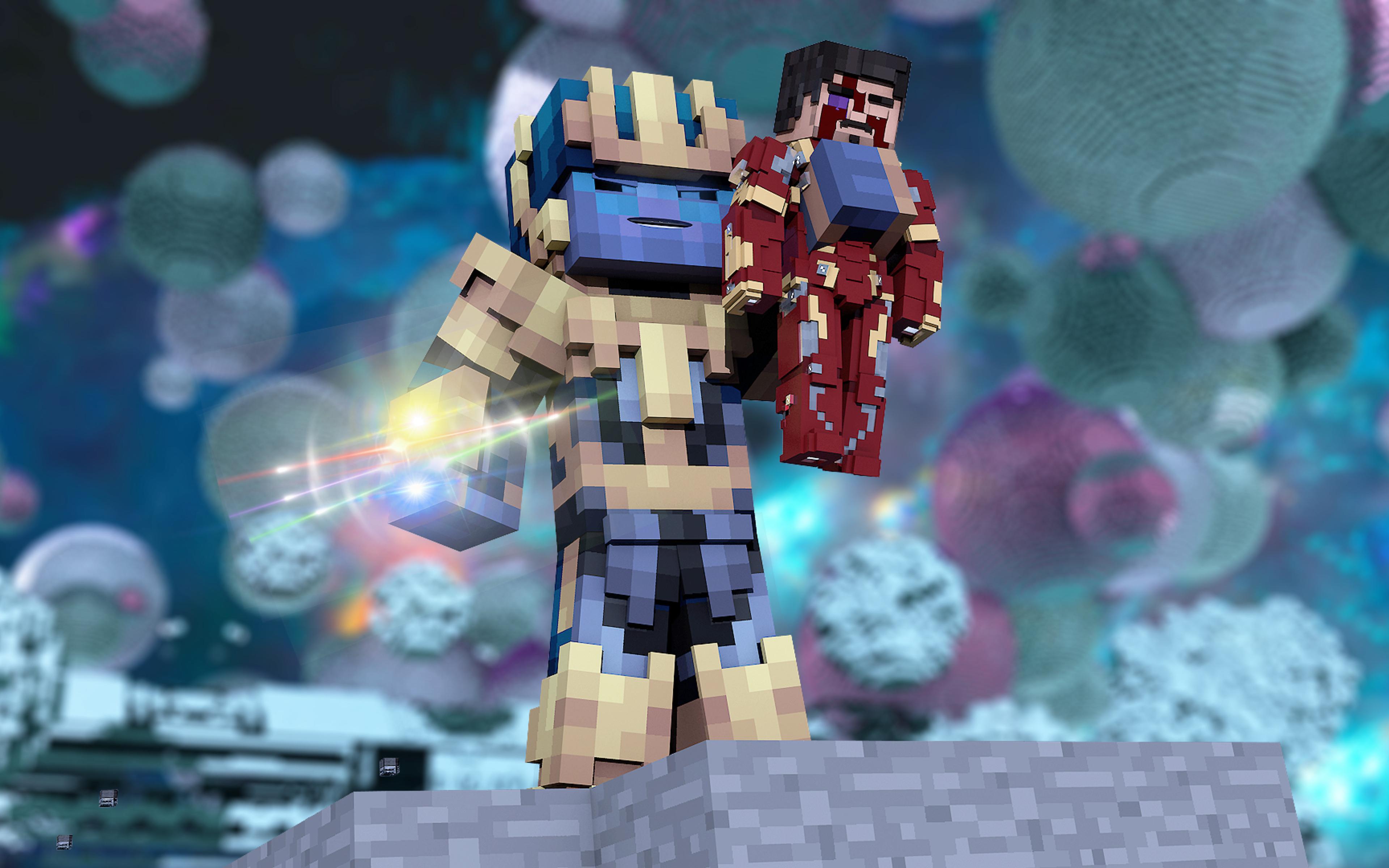 3840x2400 Thanos And Iron Man Lego Artwork 4k HD 4k Wallpaper, Image, Background, Photo and Picture