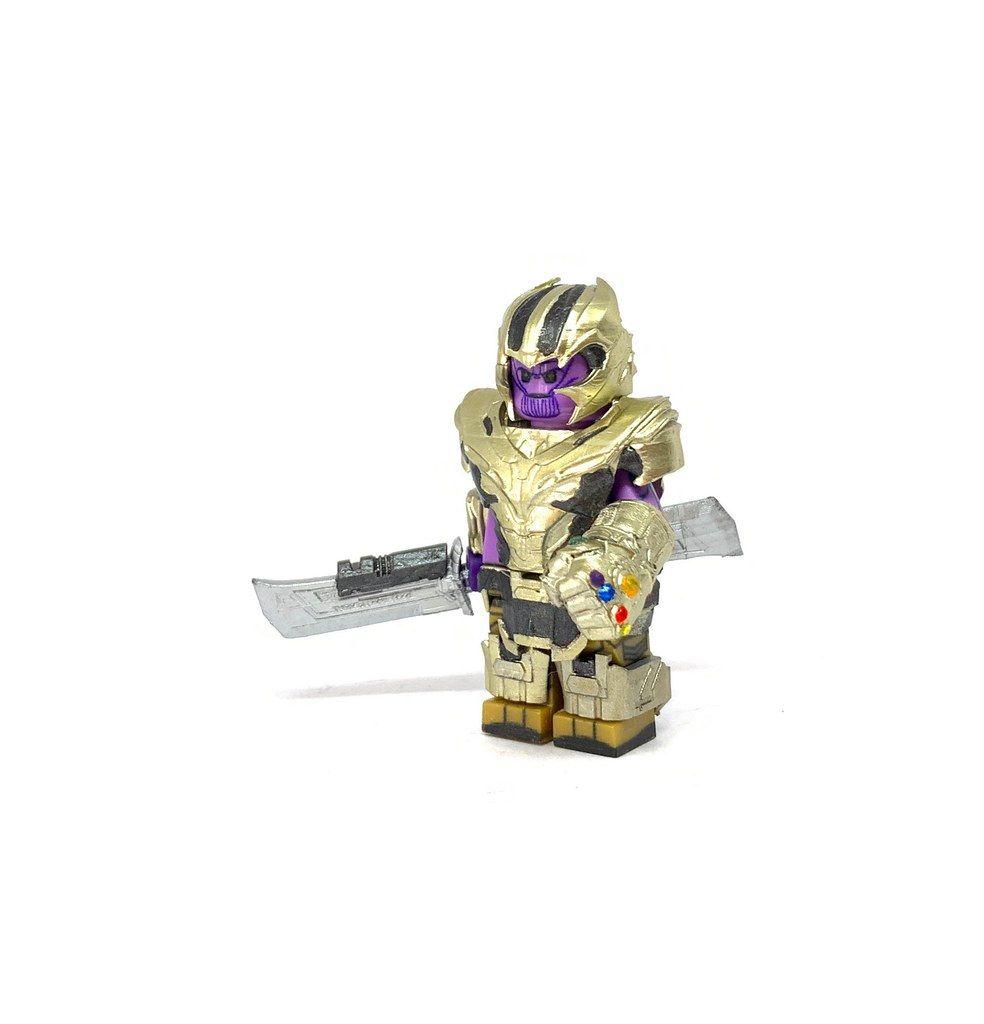 984x1024 Lego custom Thanos minifigure. Lego custom minifigures, Lego super heroes, Lego picture