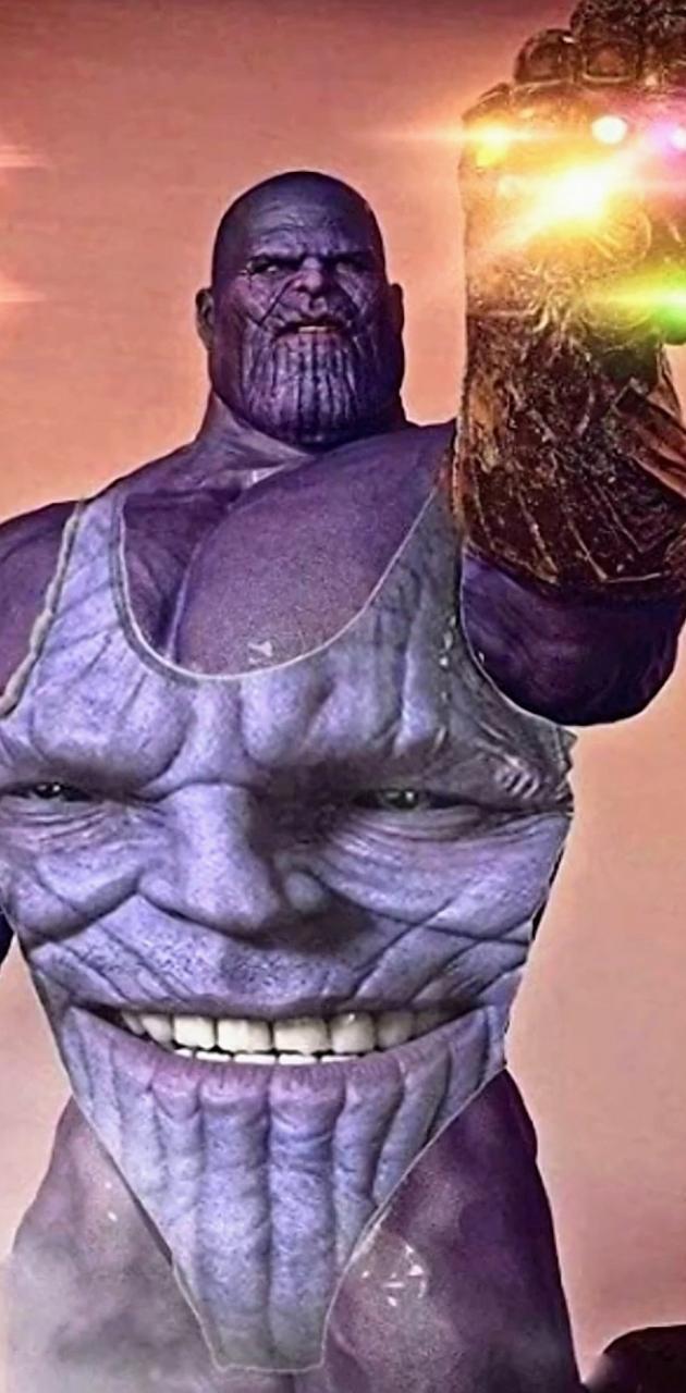 630x1280 Thicc Thanos wallpaper