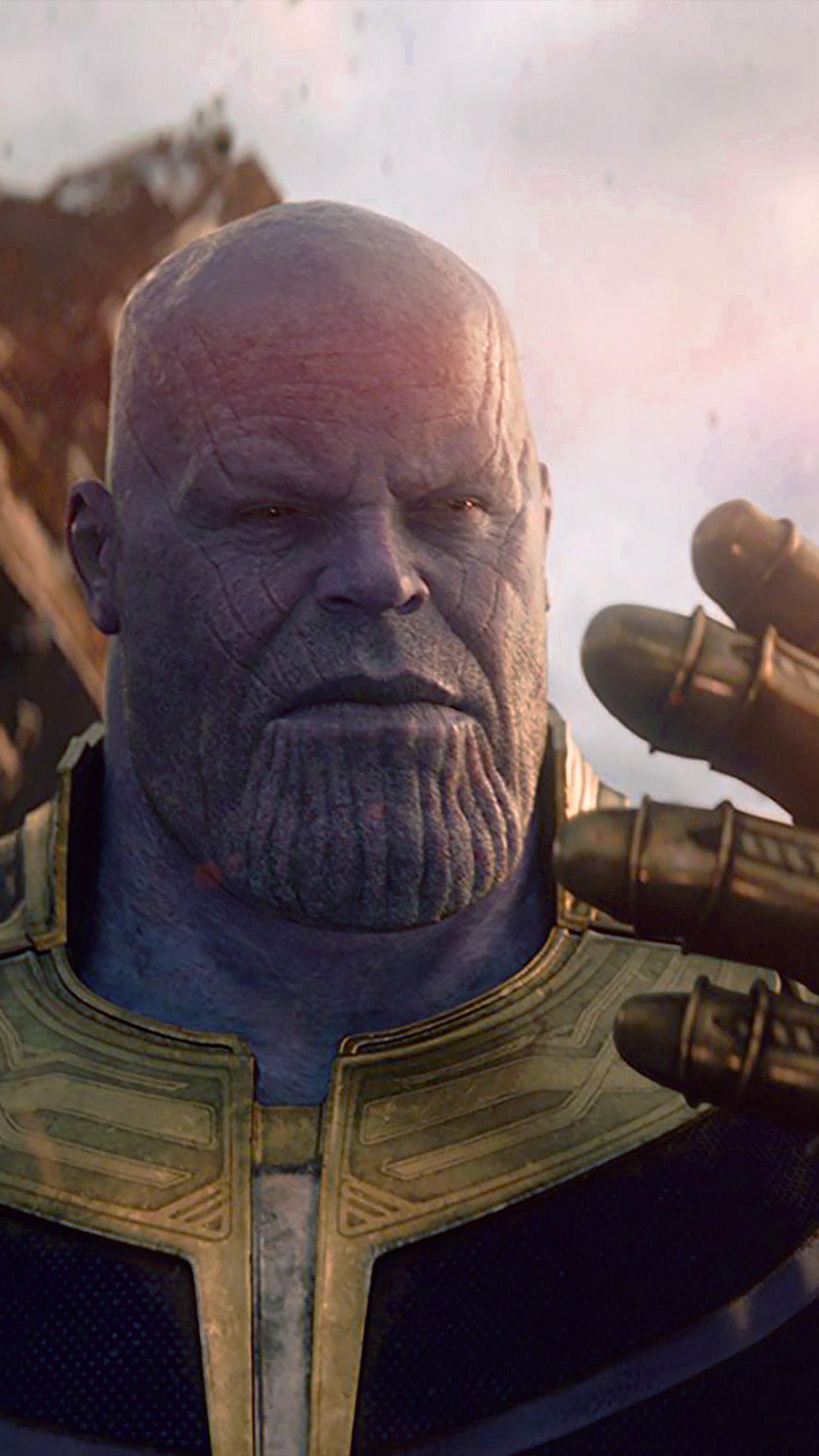 1242x2208 Infinity War Marvel Avengers Thanos Art Illustration Hero Wallpaper