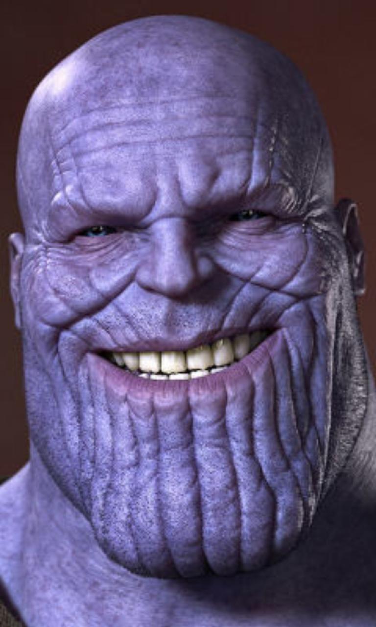 768x1280 Thanos smiling Wallpaper by OGKILLAMATE. Thanos marvel, Marvel drawings, Avengers wallpaper