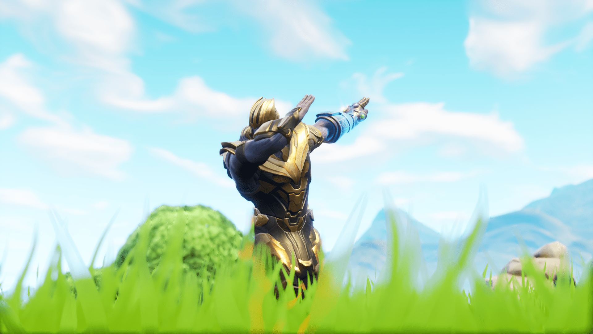 1920x1080 A Funny Screenshot That I Took Of THANOS: FortNiteBR