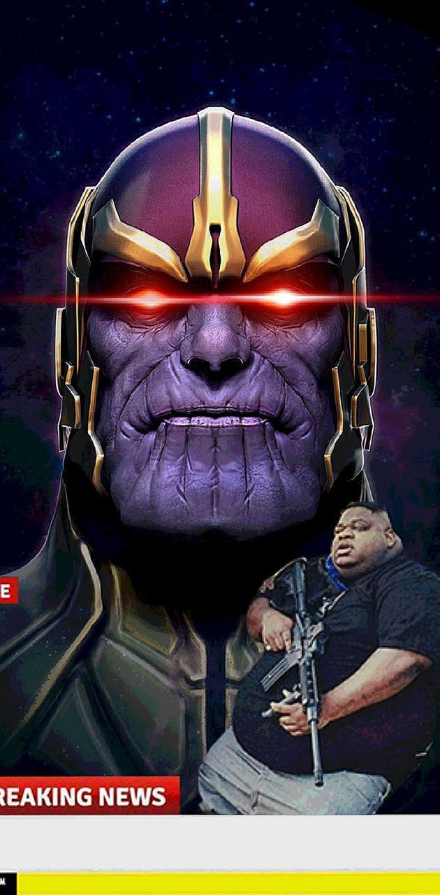 630x1280 Thanos meme wallpaper