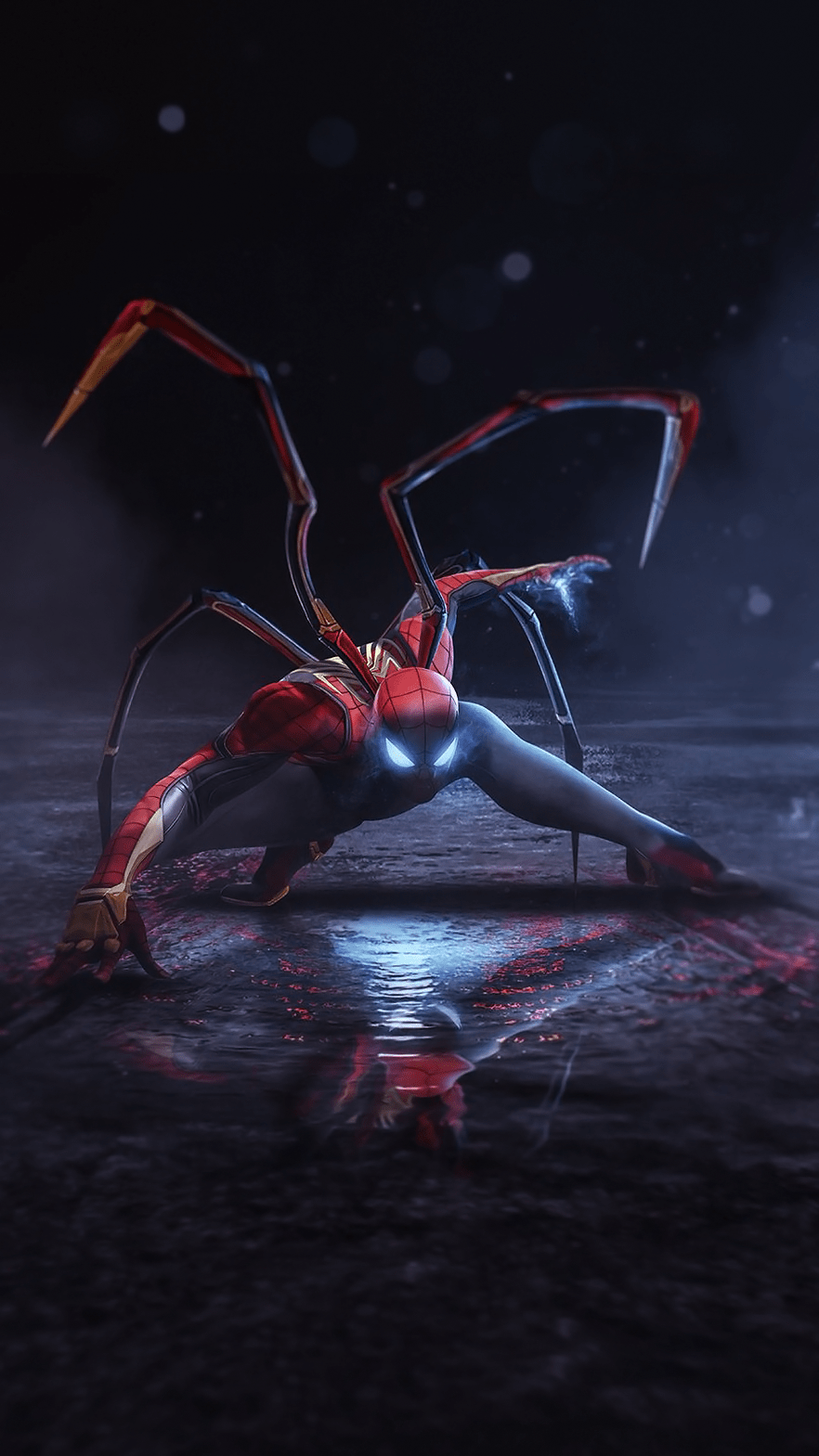 882x1569 Turned one of my favorite BossLogic pieces into a mobile wallpaper. Thought I'd post it here: Spiderman
