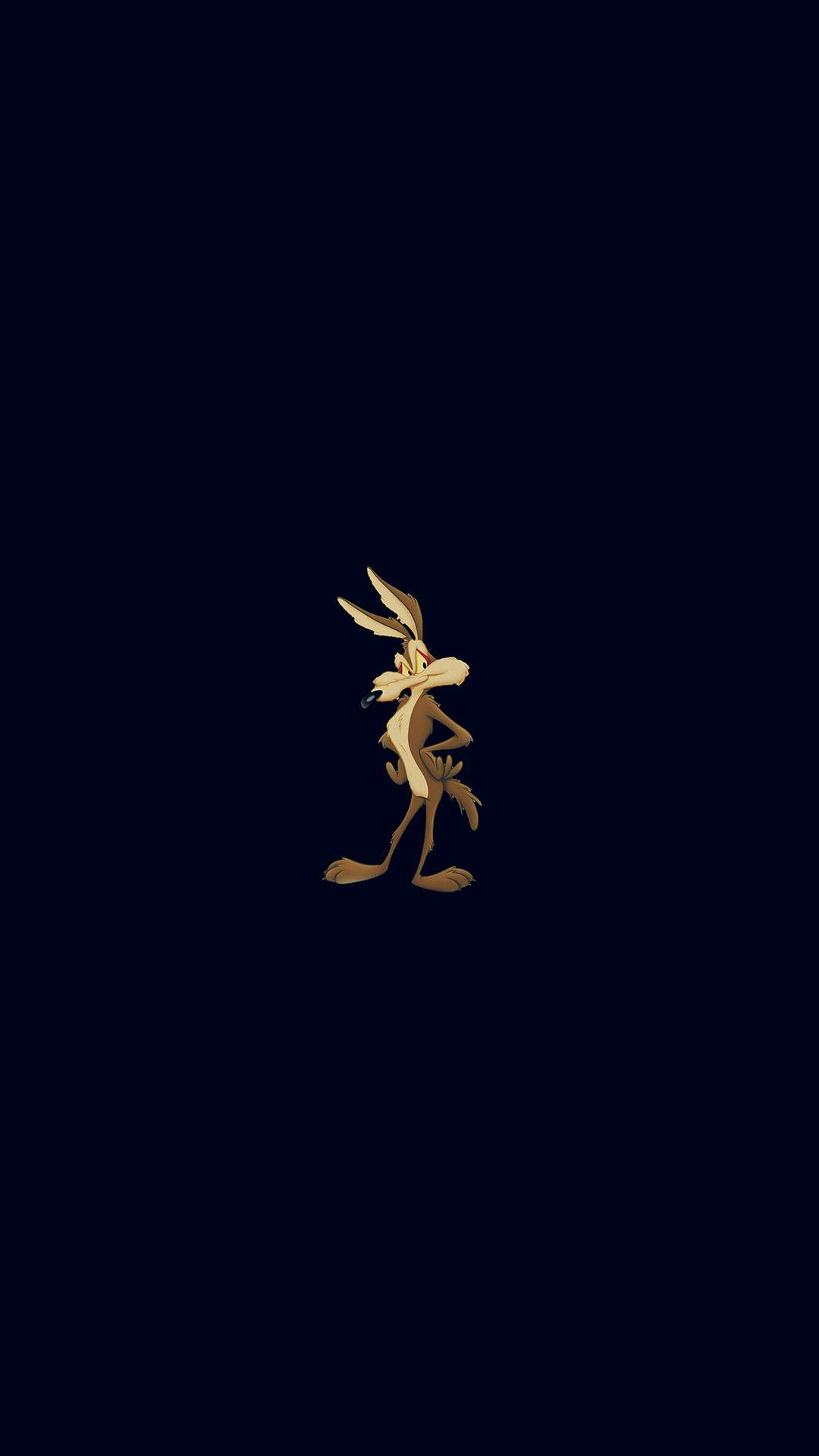 1080x1920 Black Aesthetic Cartoon Wallpaper
