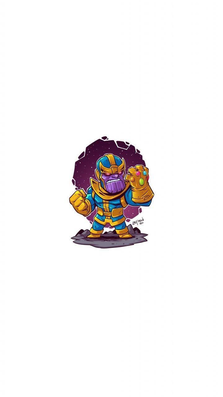 720x1280 Download Cartoon Thanos HD Wallpaper and Background