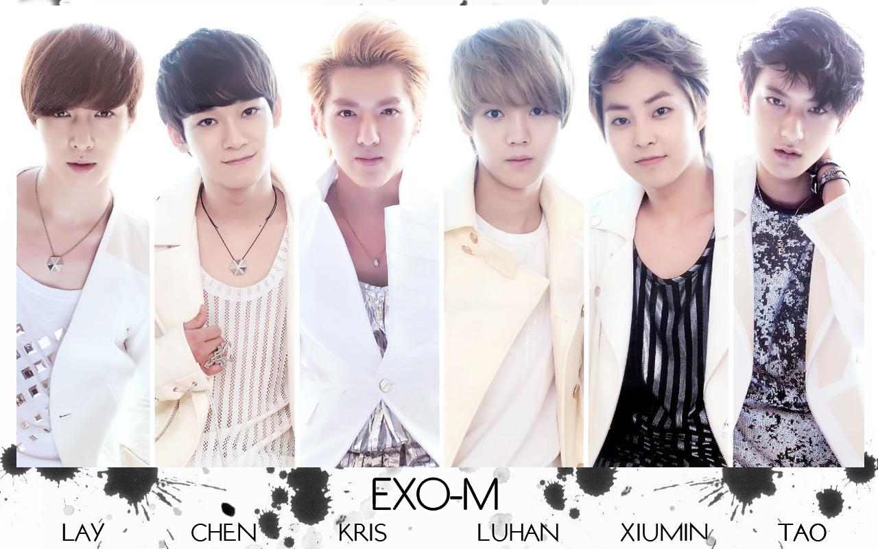 1280x800 EXO M Desktop Wallpaper