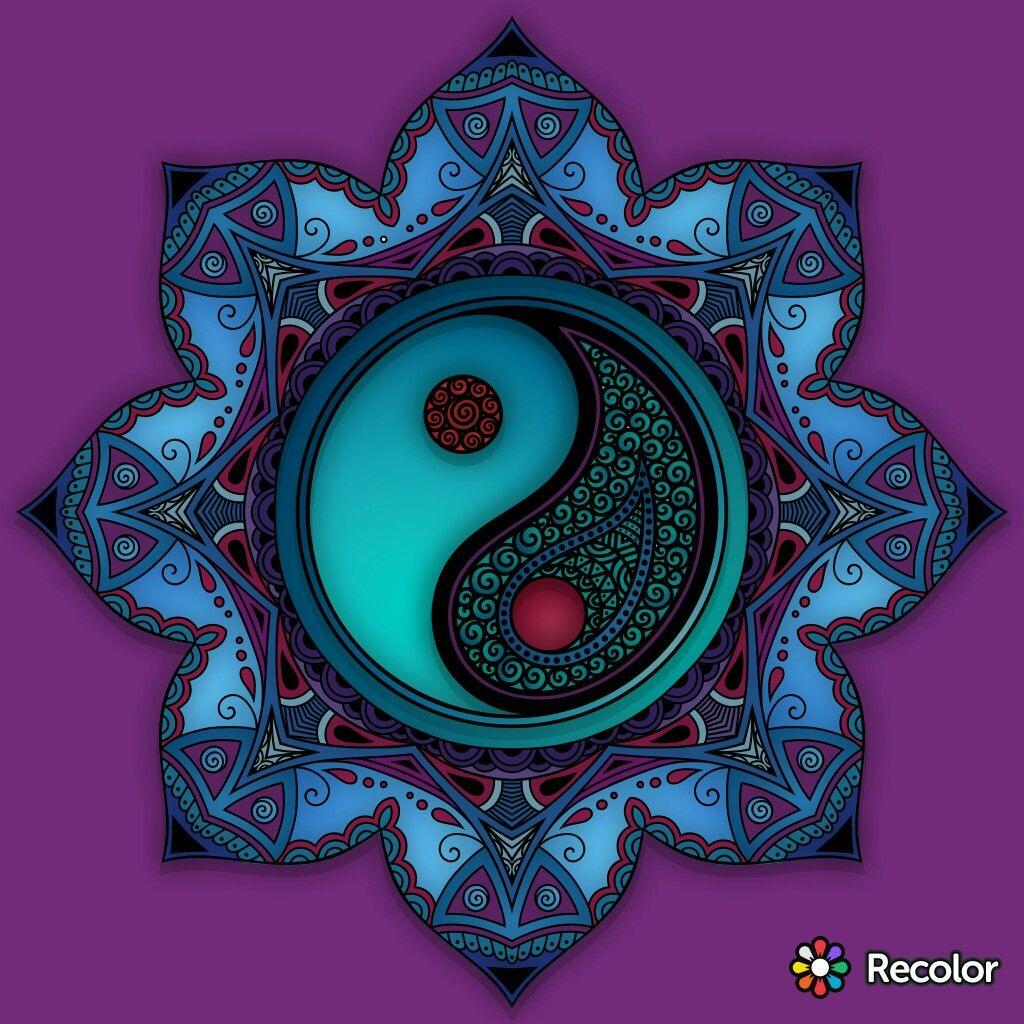 Cool Yin Yang Mandala Wallpapers - Top Free Cool Yin Yang Mandala ...