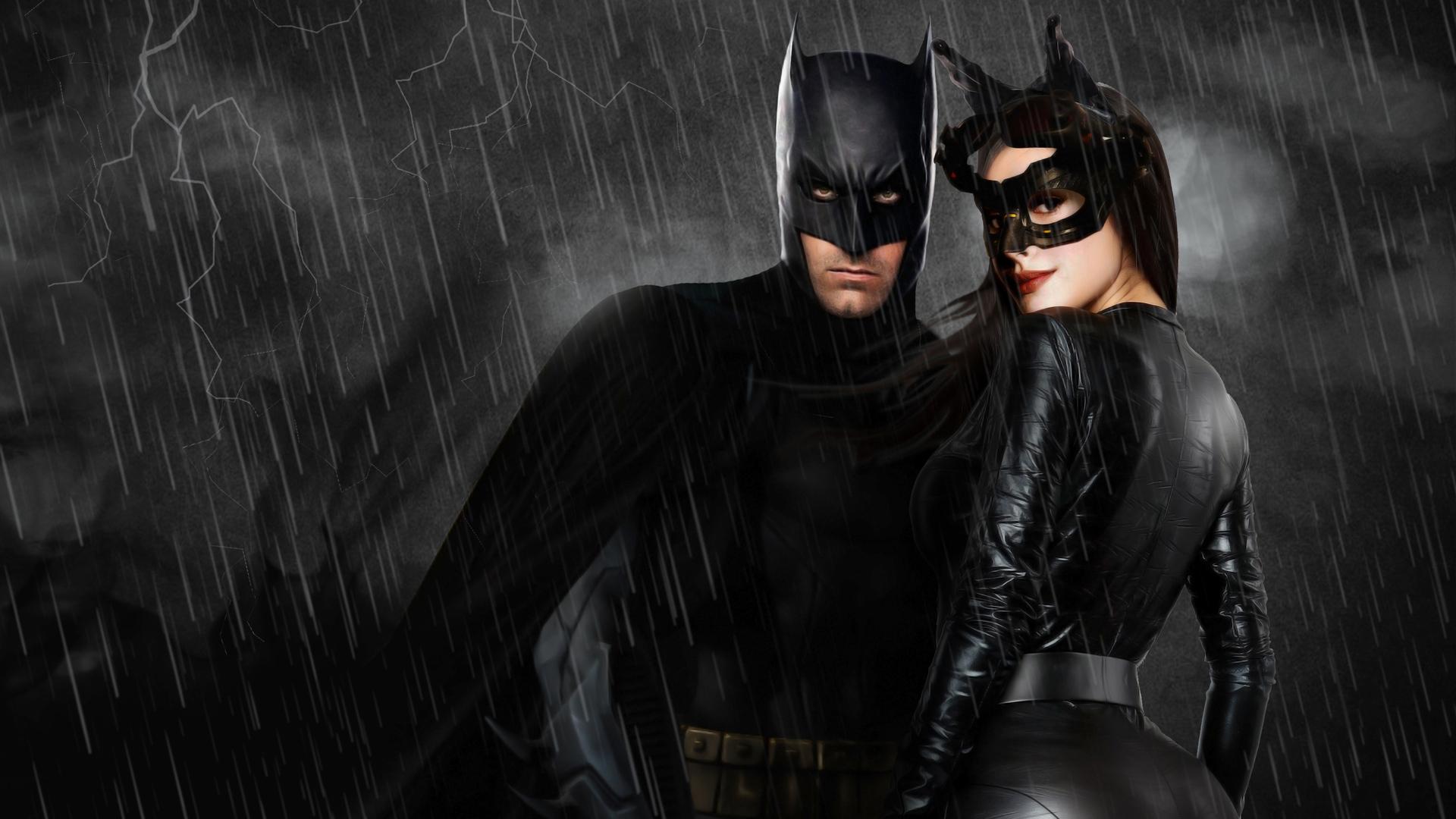 1920x1080 Batman And Catwoman Artwork Laptop Full HD 1080P HD 4k Wallpaper, Image, Background, Photo and Picture