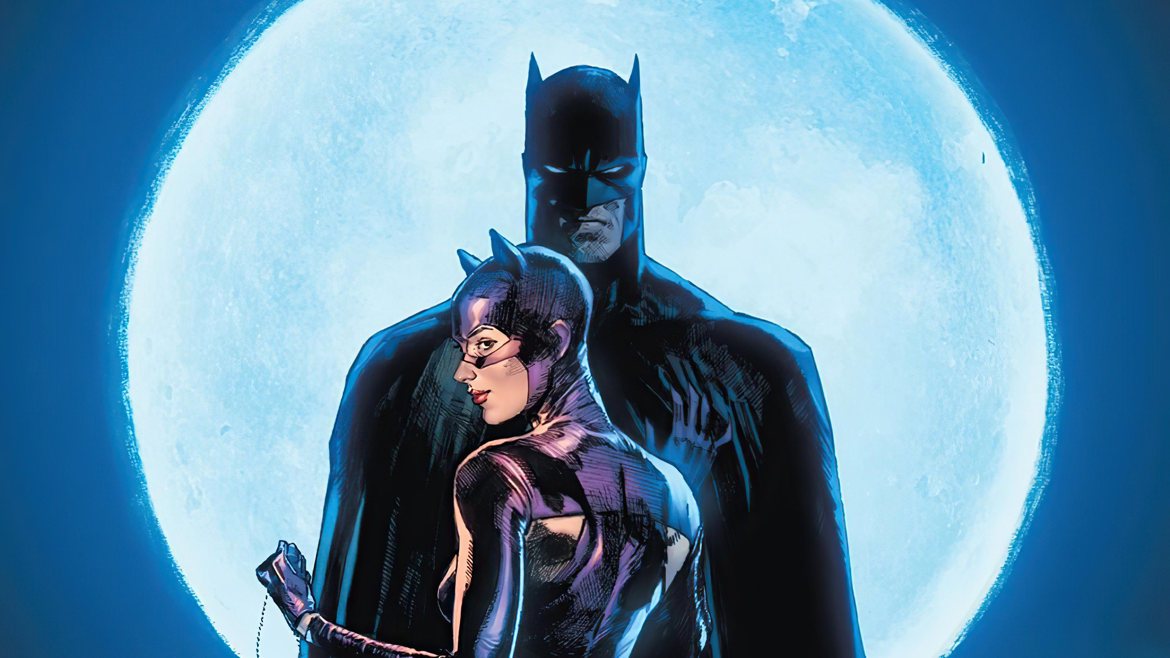 3840x2160 Batman And Catwoman 4k Artwork Laptop Full HD 1080P HD 4k Wallpaper, Image, Background, Photo and Picture
