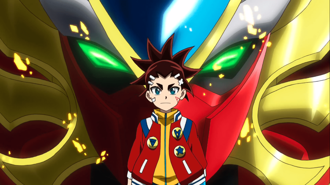 1366x768 Beyblade Aiga And Achilles Wallpaper