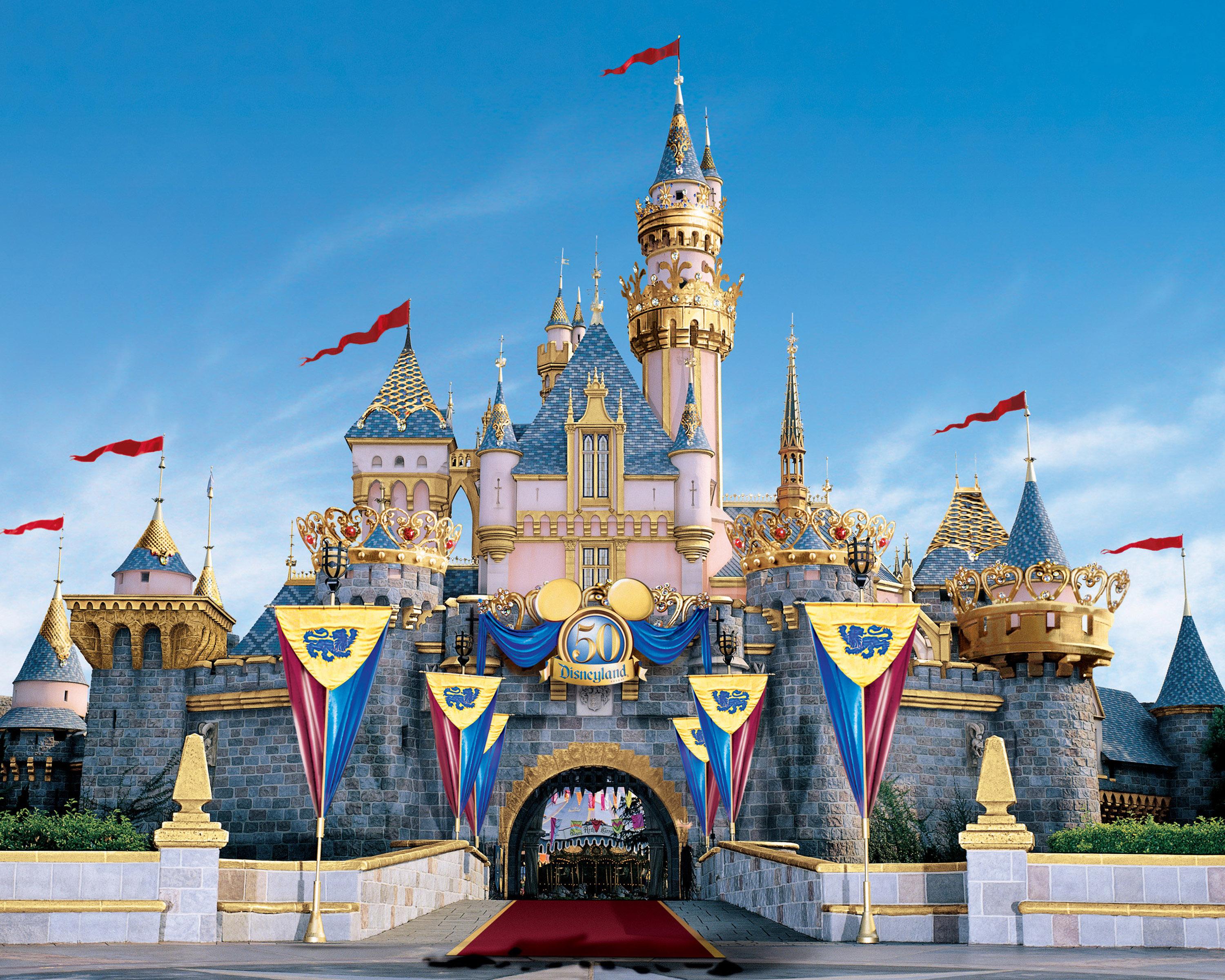 3000x2400 HD Disneyland Background