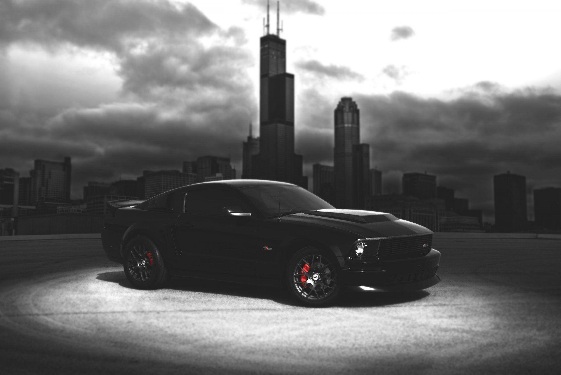 1920x1283 image of Wallpaper Car Mustang Black - #SpaceHero
