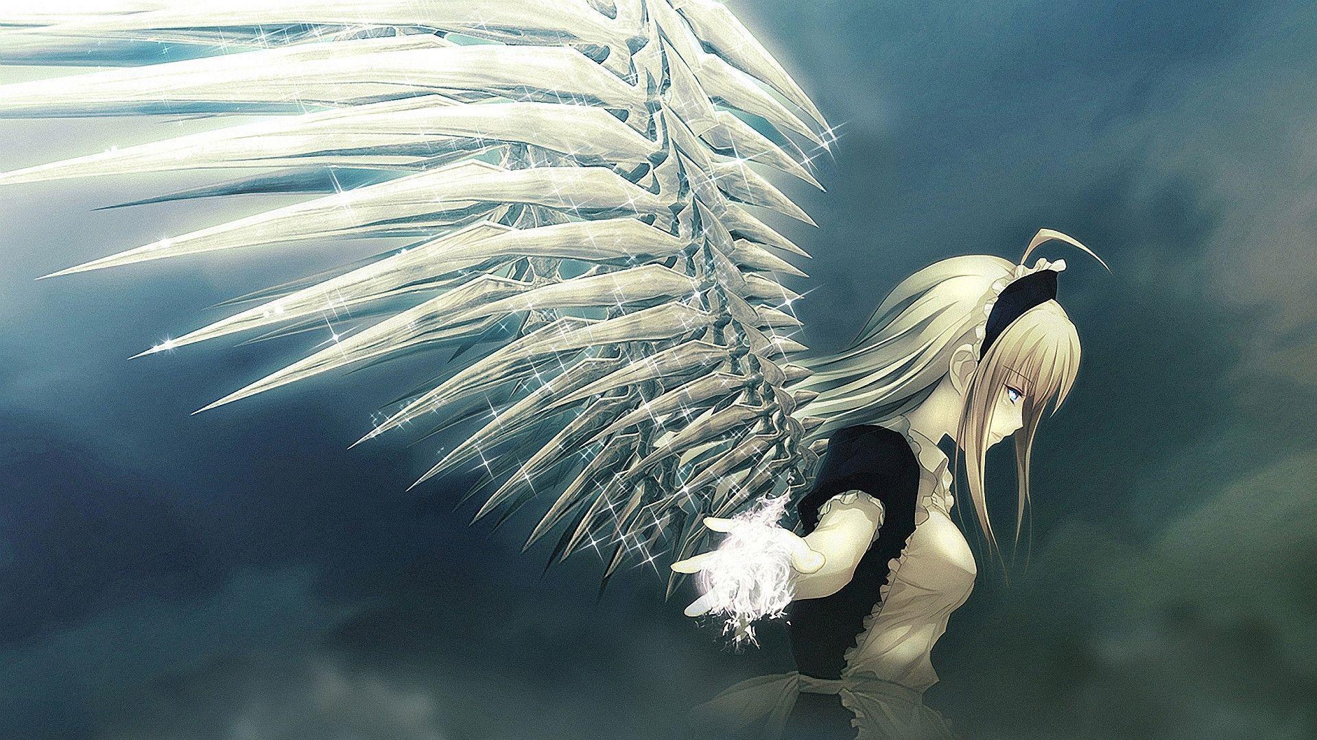 1920x1080 Free download Anime Angels Wallpaper [1920x1080] for your Desktop, Mobile & Tablet. Explore Anime Angel Wallpaper. Dark Anime Wallpaper, Dark Angel Anime Wallpaper, Black Angel Anime Wallpaper