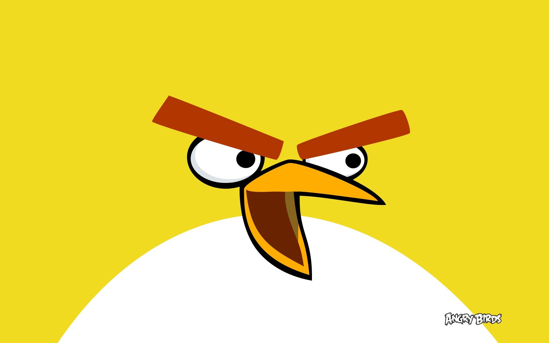1920x1200 Yellow Bird In Angry Birds Birds Wallpaper Chuck