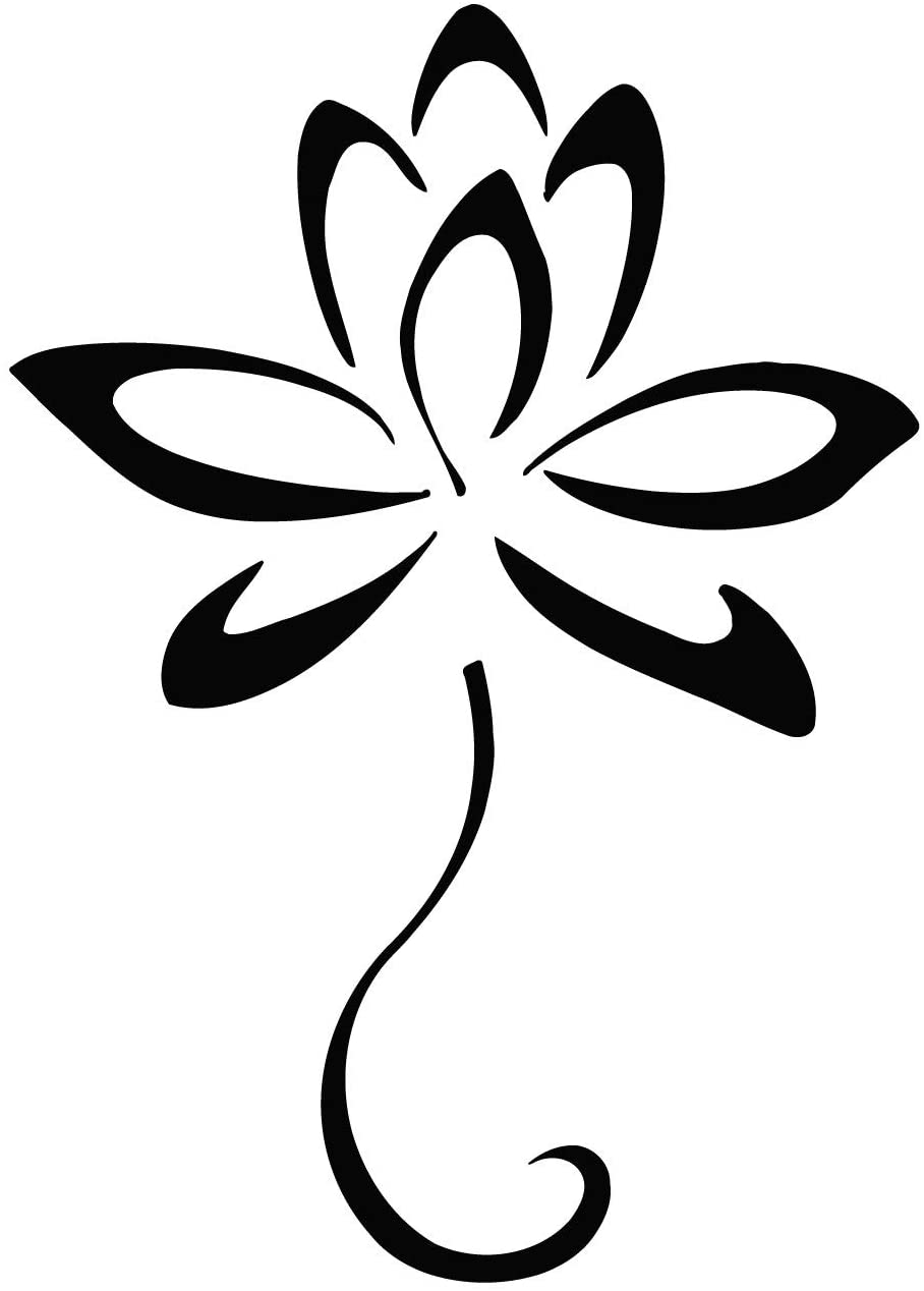 908x1268 Lotus Wall Decal- Lotus Flower Yoga Wall Decals Vinyl Stickers- Lotus Wall Art Flower Floral Living Room Bedroom Home Decor Car Sticker Z813