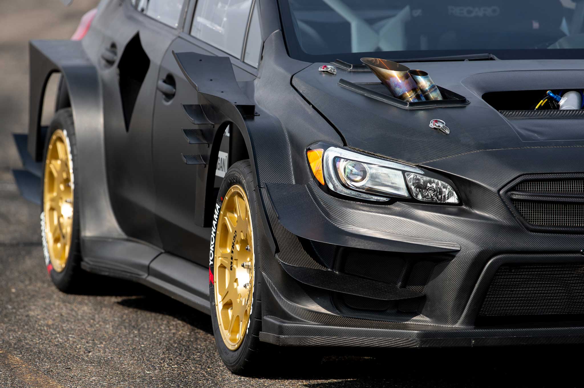 2048x1360 Subaru Unveils Travis Pastrana's Insane WRX STI For The Next Hoonigan Gymkhana Video