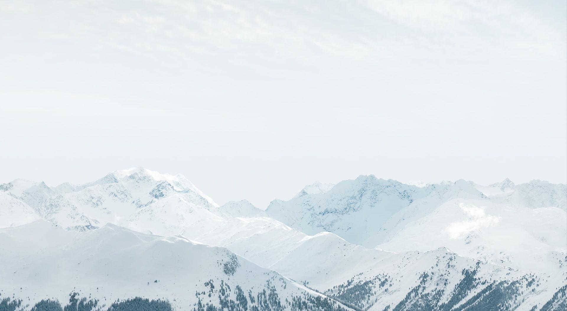 1920x1053 Wallpaper Apple Ios Snow Mountains, Mountain Alps, Computer • Wallpaper For You HD Wallpaper For Desktop & Mobile