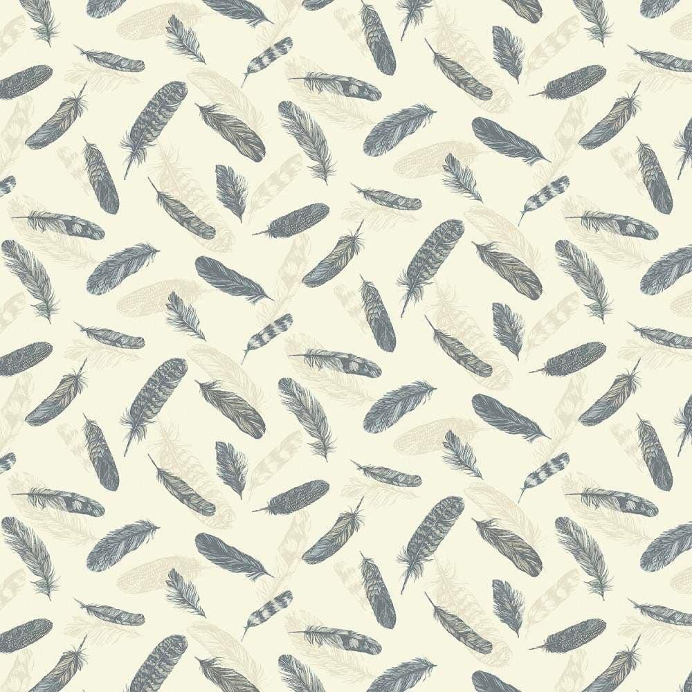 1000x1000 Vintage Feather Wallpaper