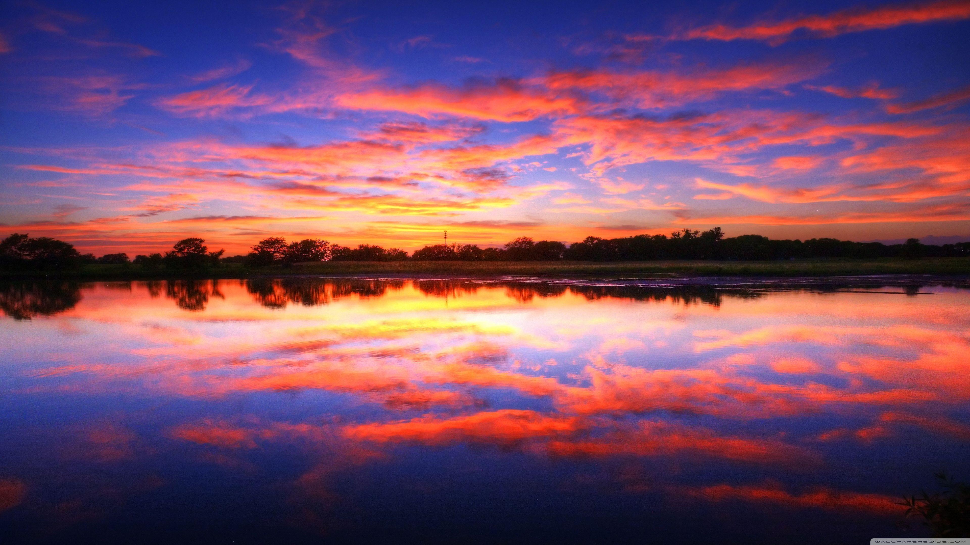 3840x2160 4K Ultra HD Sunset Wallpaper, HD 4K Ultra Sunset Background on WallpaperBat
