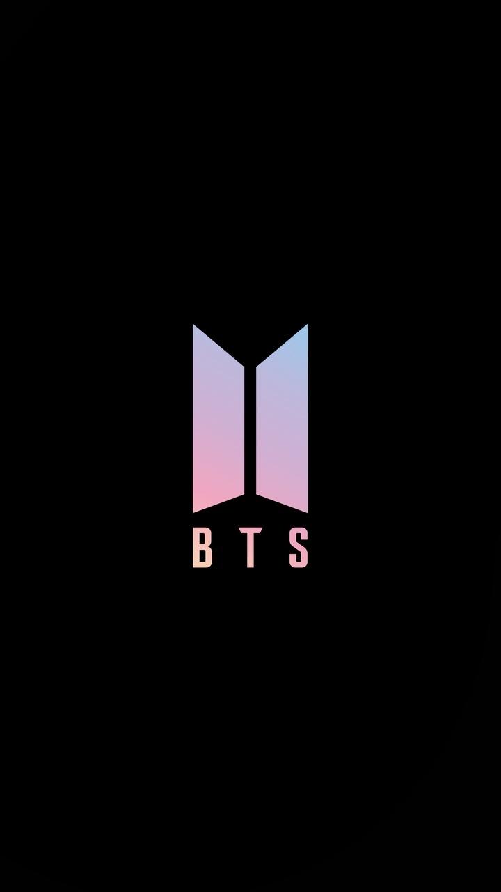 720x1280 Logo BTS Dark Wallpaper