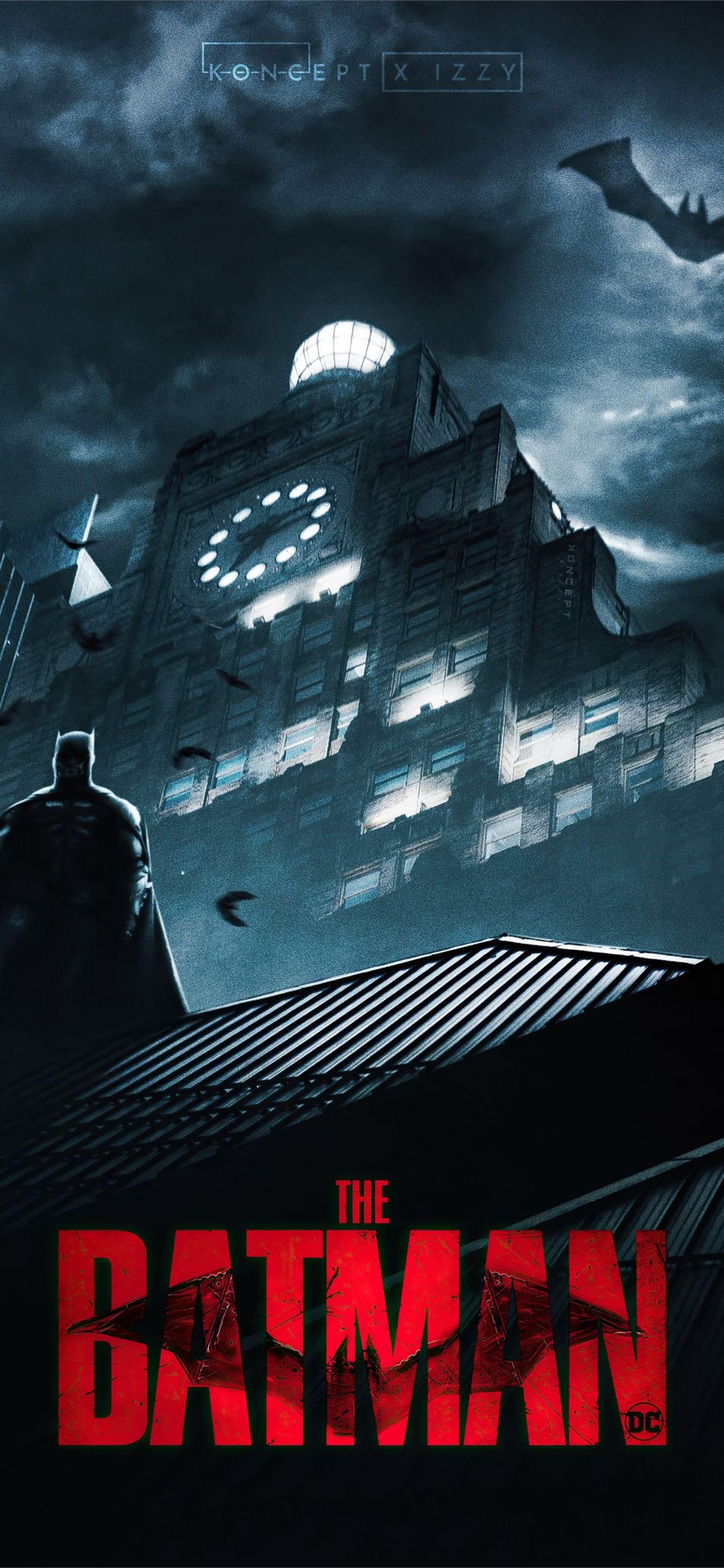 1242x2688 the batman 2022 fanart iPhone 11 Wallpaper Free Download