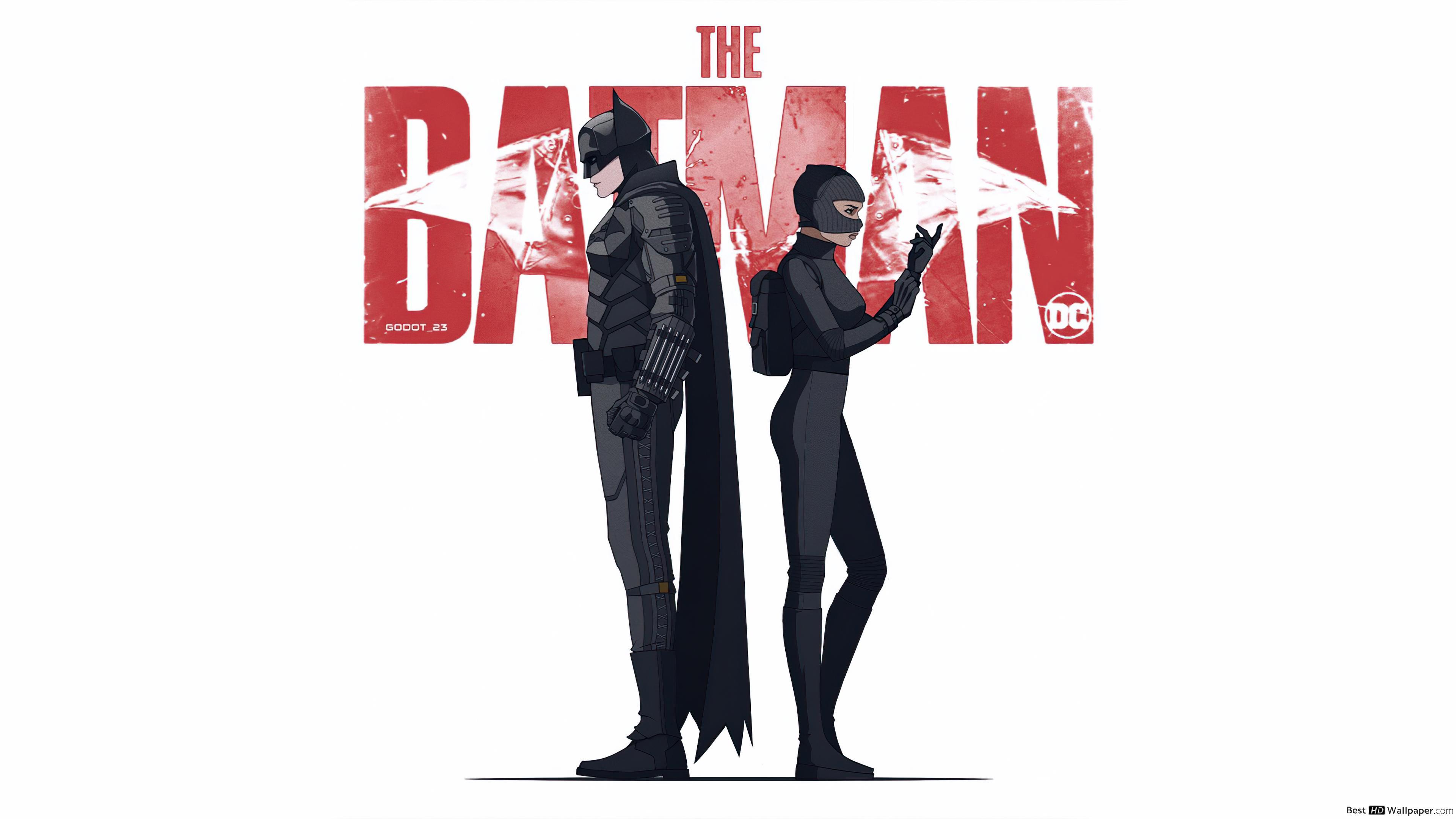 3840x2160 The Batman 2021' Movie (Batman with Catwoman) HD wallpaper download