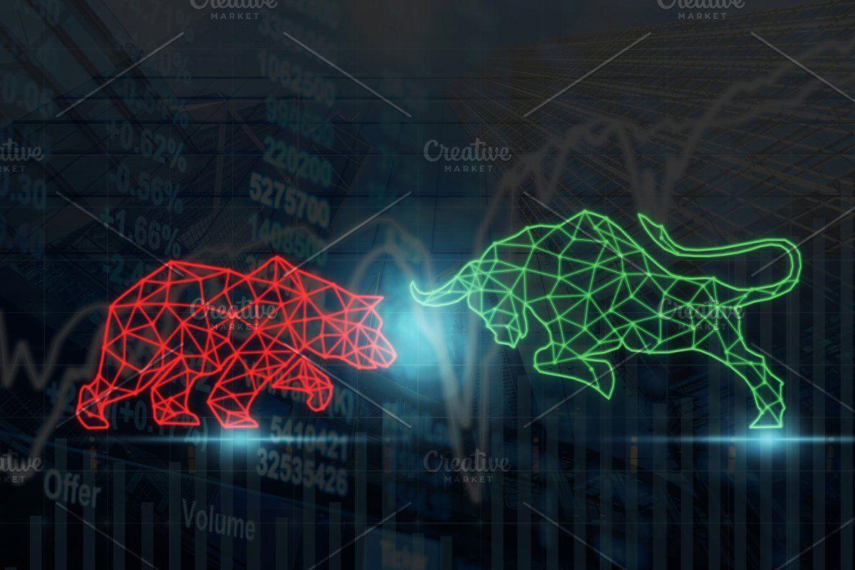 1200x800 Bull Vs Bear Wallpaper